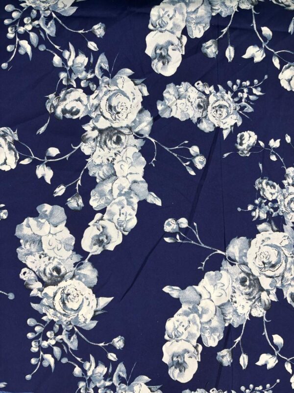 PRINTED AMERICAN CREPE FABRIC 5 METERS