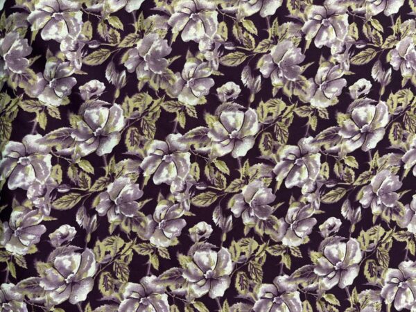 PRINTED AMERICAN CREPE FABRIC 5 METERS - Image 6
