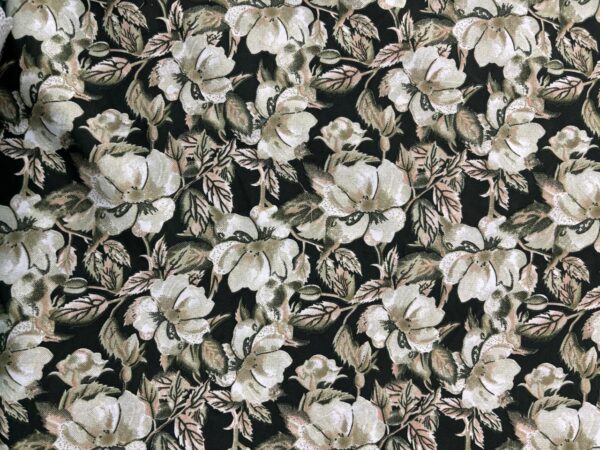 floral printed american crepe fabric