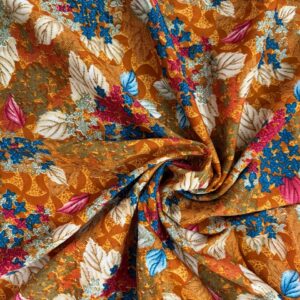 printed crepe fabric