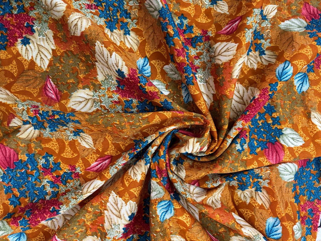 Home 1 printed crepe fabric