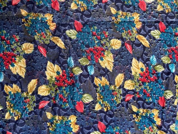 PRINTED AMERICAN CREPE FABRIC 5 METERS - Image 3